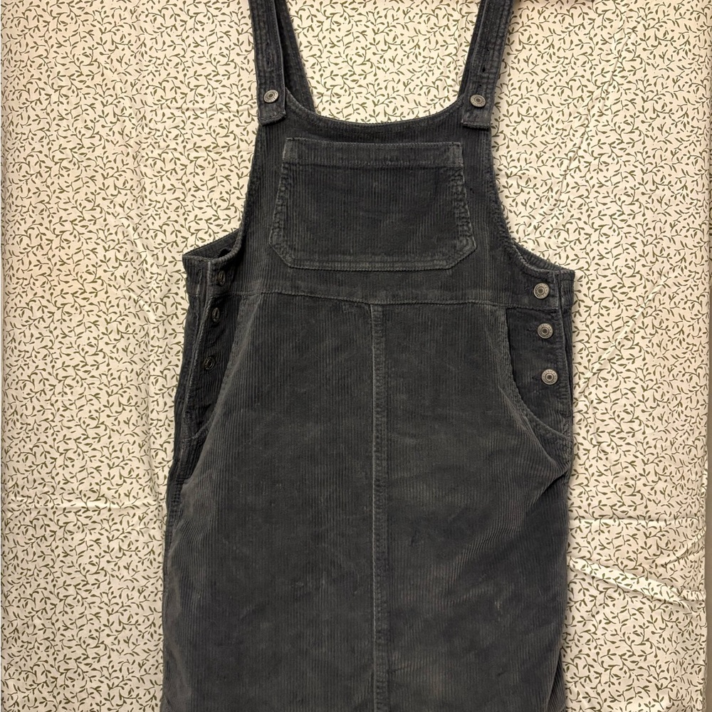 Grey overall dress